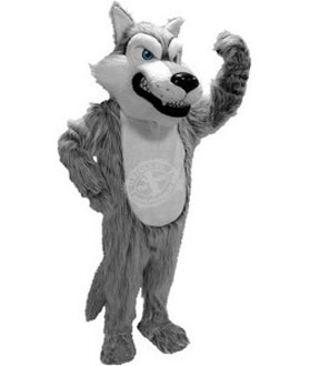 Kostüm Wolf Maskottchen 1 (Werbefigur)