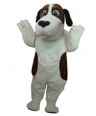 Maskottchen Bernhardiner Hund Kostüm 2 (Werbefigur)