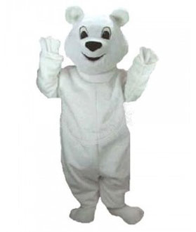 Maskottchen Eisbär Kostüm 3 (Werbefigur)