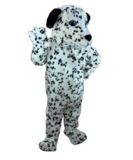 Dalmatiner Hunde Maskottchen Kostüm 4 (Professionell)