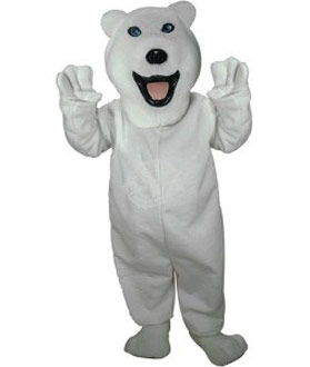 Maskottchen Eisbär Kostüm 4 (Werbefigur)